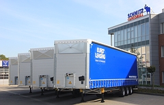EURO-Leasing setzt auf neue Megatrailer von Schmitz Cargobull